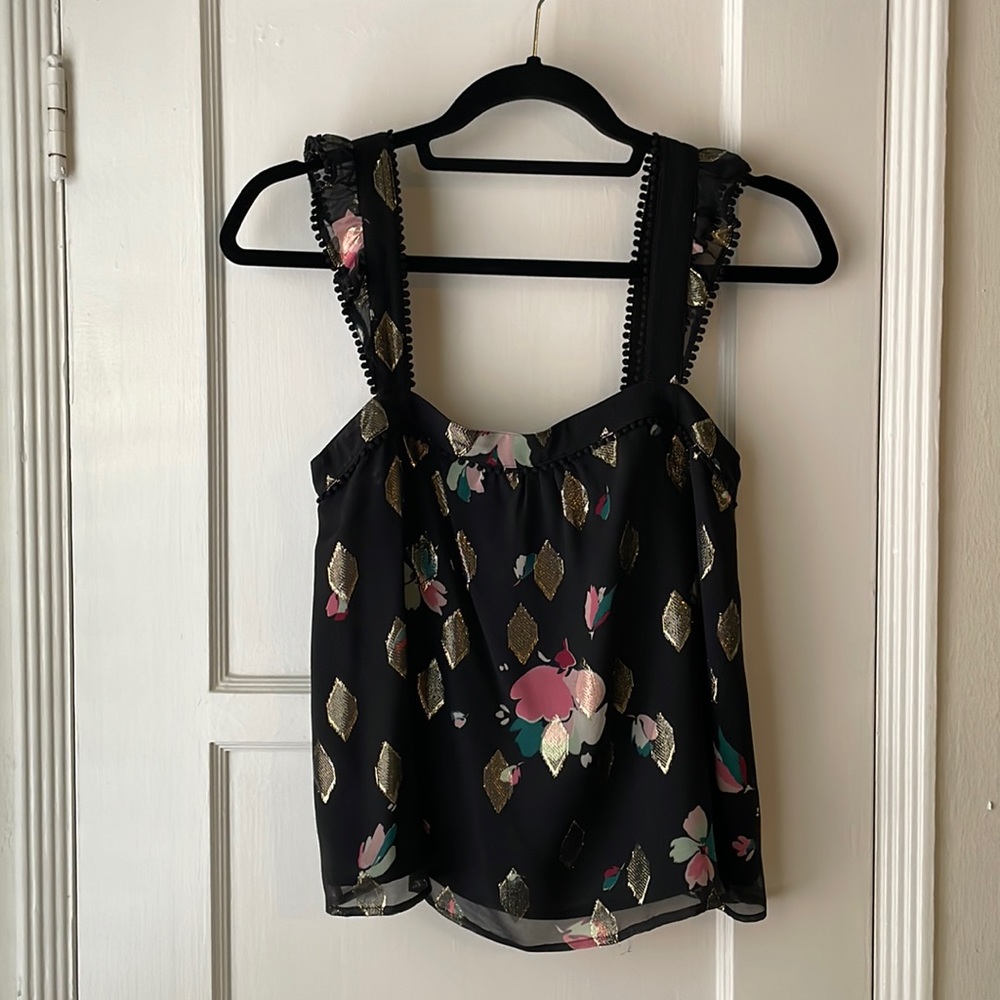 Sezane silk blouse. Size 36.